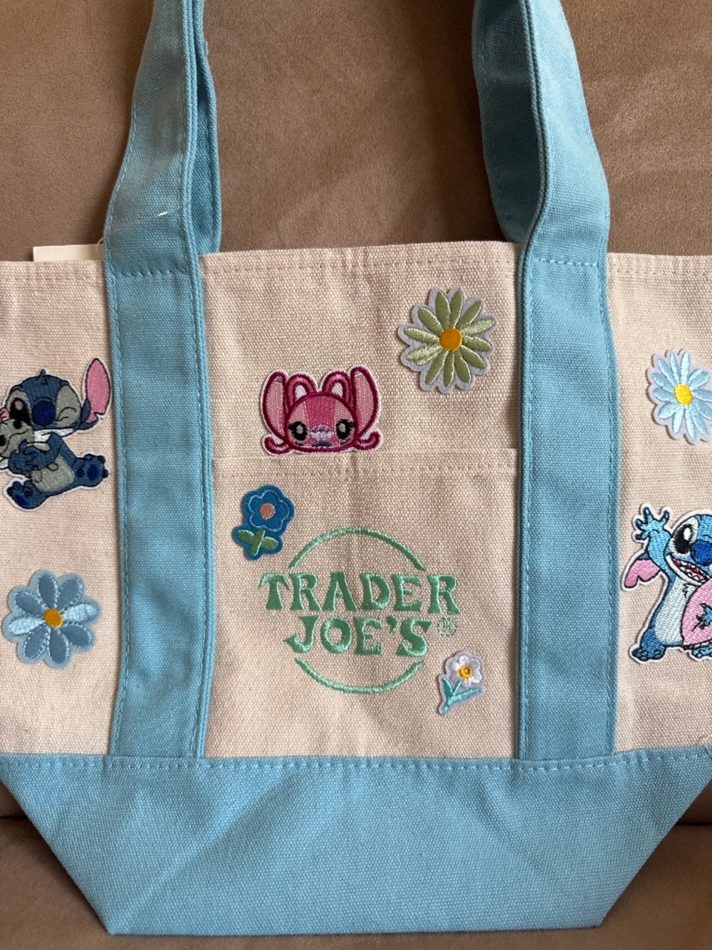 NWT Trader Joe’s Lilo & Stitch Mini Tote